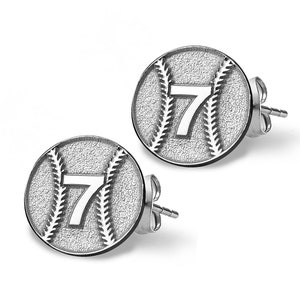 Softball Stud Earrings