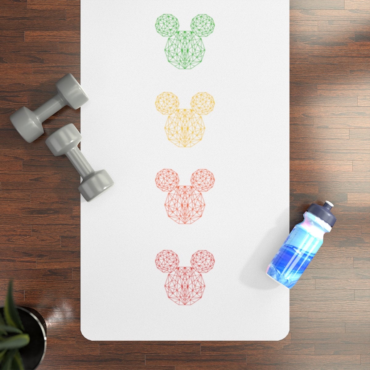 YOGA MAT （ ミッキーマウス）
新品未使用
LAVA限定
ディズニー Rainbow Mickey Chakra Yoga Mat • Mickey Mouse Yoga • Disney