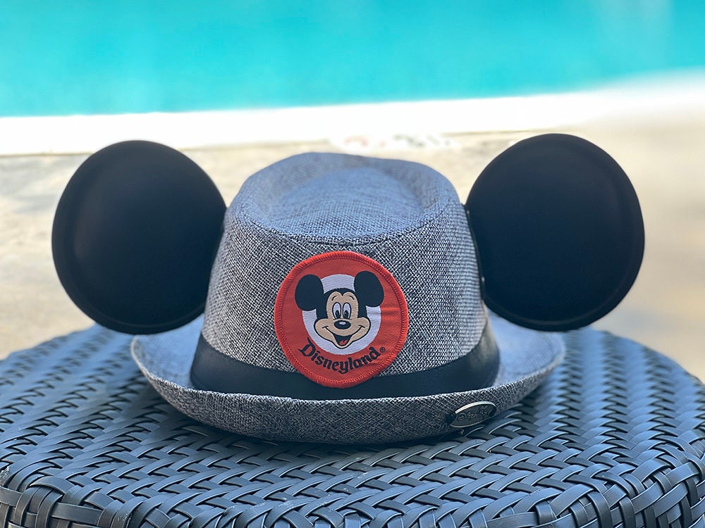 Mickey Mouse Fedora Hat With Interchangeable Ears - Etsy display picture 1