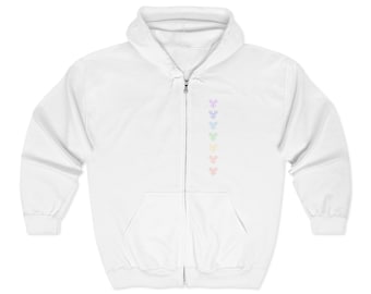Unisex Heavy Blend Full Zip Hooded Sweatshirt