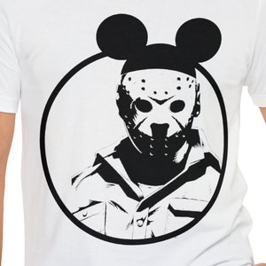 Mickey Horror Shirt. Mickey Jason Vorhees Shirt. Mickey Jason Halloween. Disney Halloween Shirt. Funny Halloween.