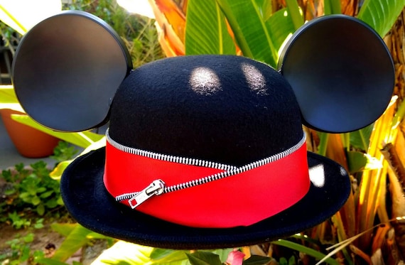 mickey mouse fedora hat