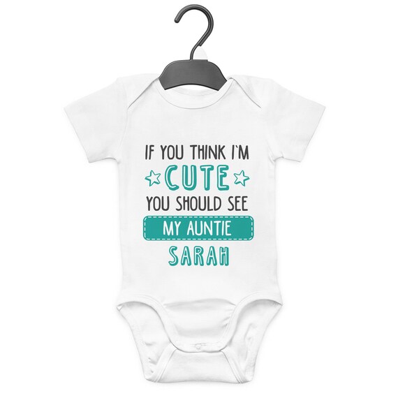 personalised auntie baby grows