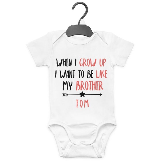 personalised baby grows etsy