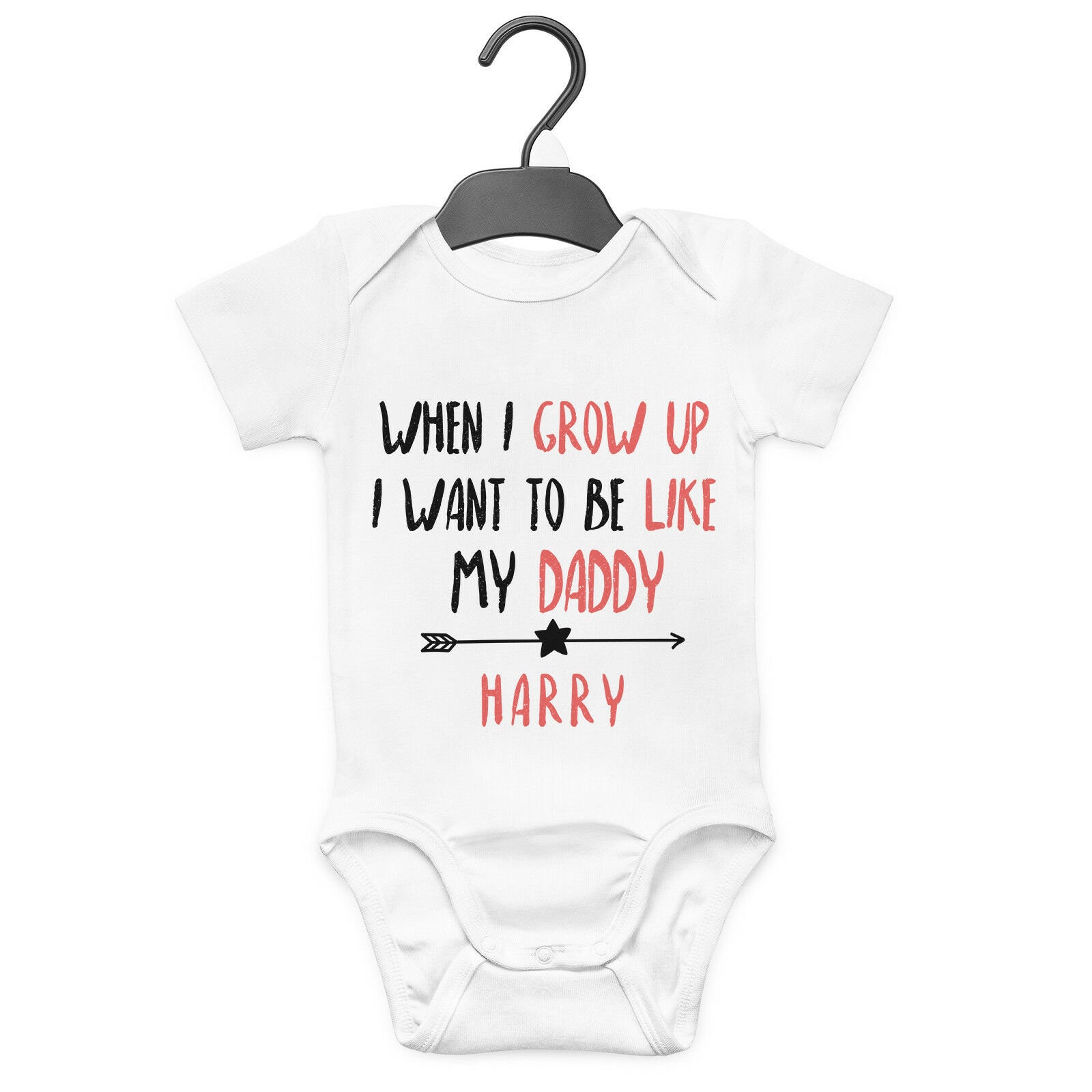 personalised baby grows