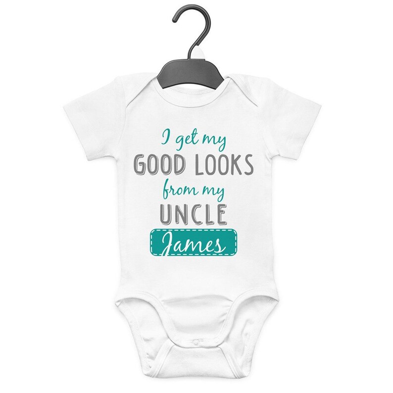 etsy personalised baby grow