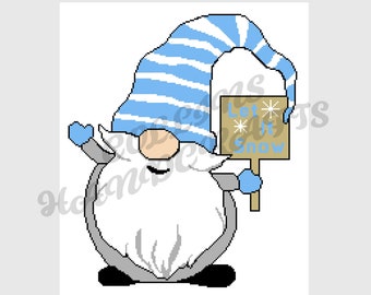 Pattern Graphgan - Gnome-Let It Snow (4154) SC