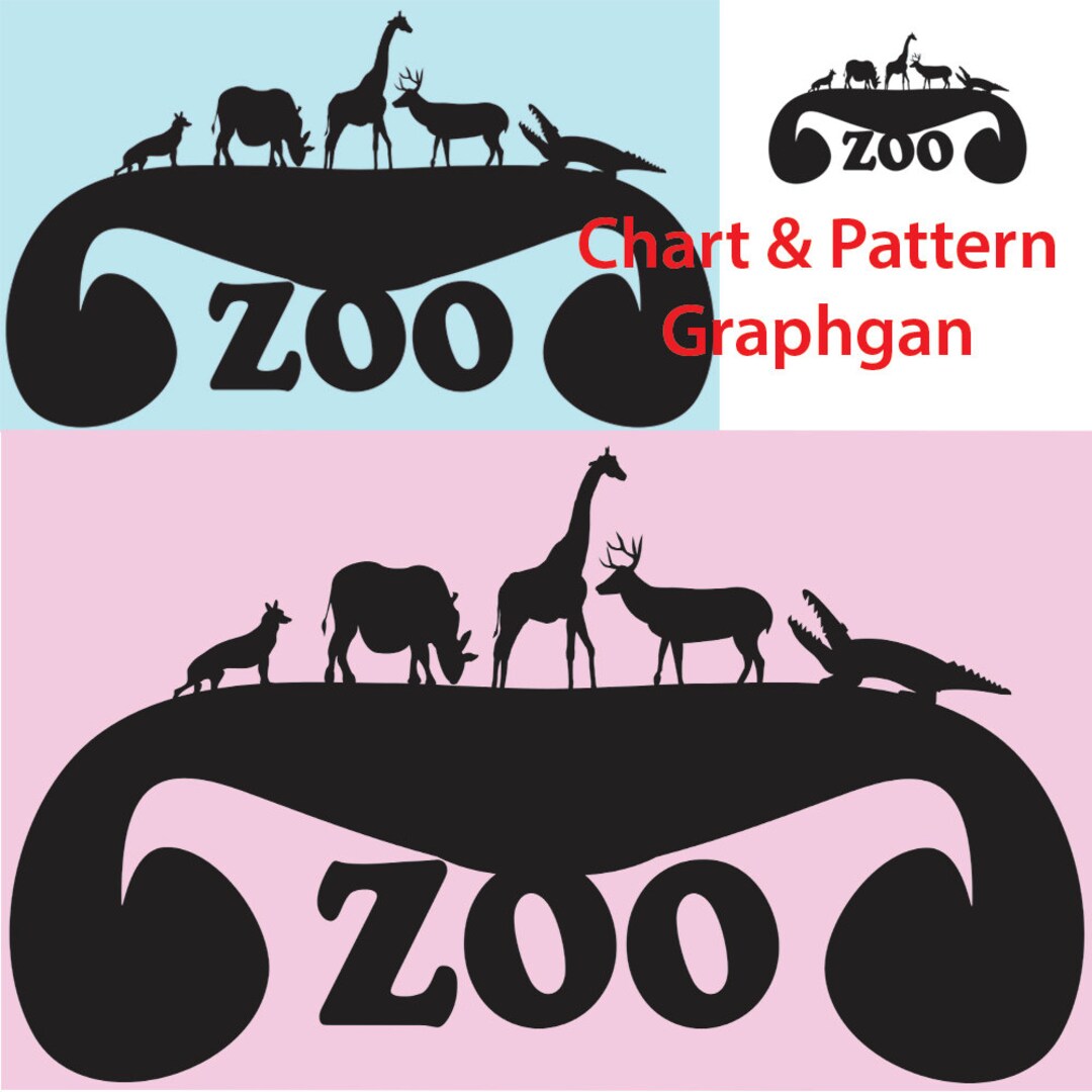 Pattern Graphgan - Zoo Animals (2008) Zoo,animals,blanket,animal,baby ...