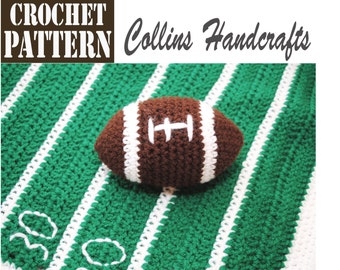 Pattern - Mini Toy Football -For a newborn photo prop, Baby , T1111, Sports Fan, NFL,