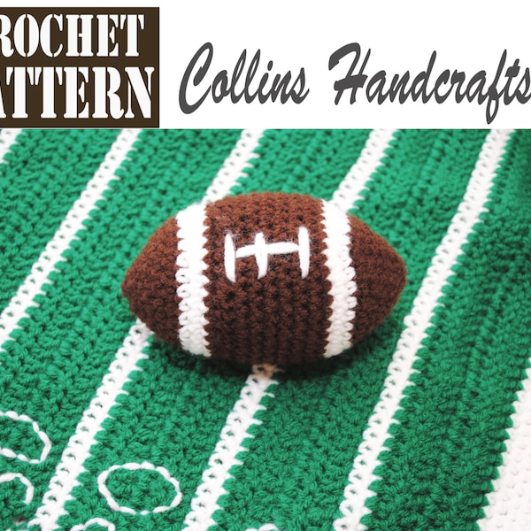 Pattern - Mini Toy Football -For a newborn photo prop, Baby , T1111, Sports Fan, NFL,