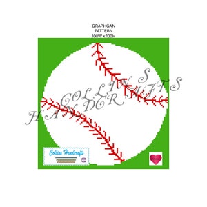 C2C Pattern Graphgan-Baseball (3066)                                                  baseballs,sport,team,ball,balls,graphgan,blanket,graph