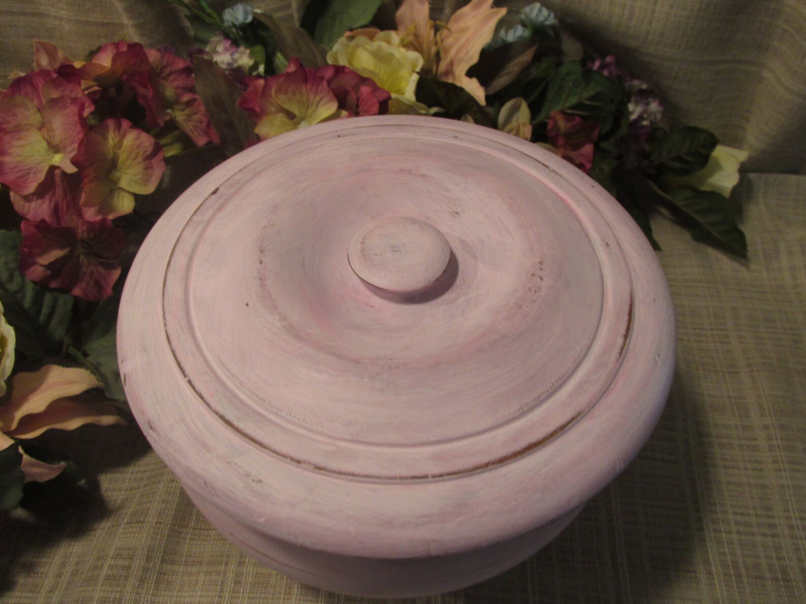 Wooden Pedestal Bowl Bowl With Lid Decorative Bowl Fruit Etsy