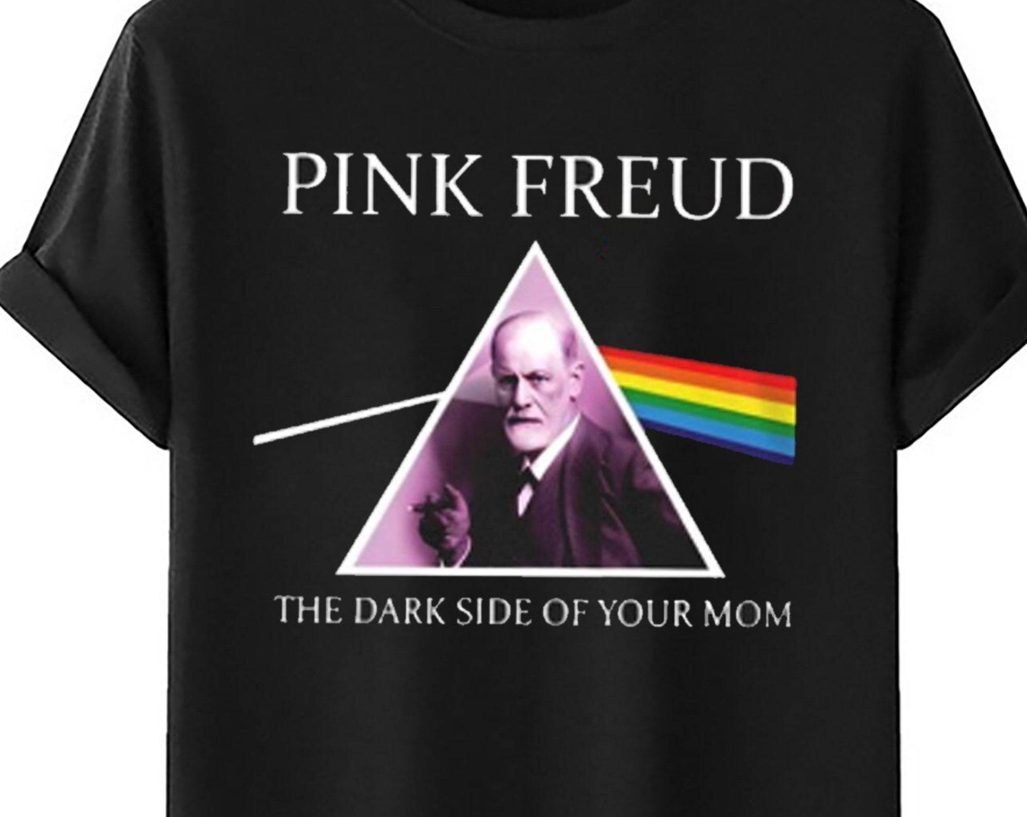 Discover Camiseta Pink Freud El Lado Oscuro de Tu Madre para Hombre Mujer