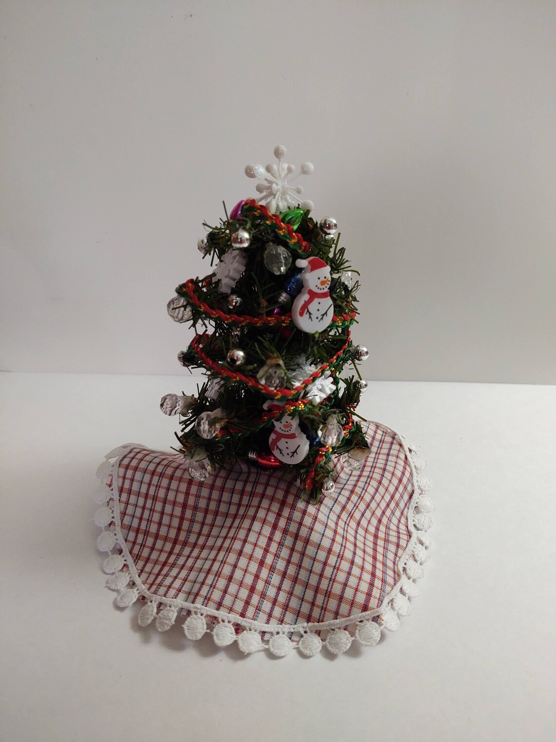 Dollhouse Christmas tree. 112 scale Christmas tree doll Etsy