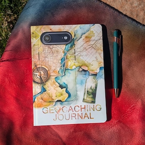 Geocachingjournal - Geocacheloggbok och fältanteckningsbok