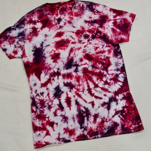 Adult large tie dye shirt, rave outfit, festival clothing, hippie shirt scrunch tie dye