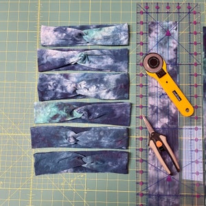 Tie dye headband for nurses, soft stretchy yoga headband, tye dye headband,  fitness headband, running headband