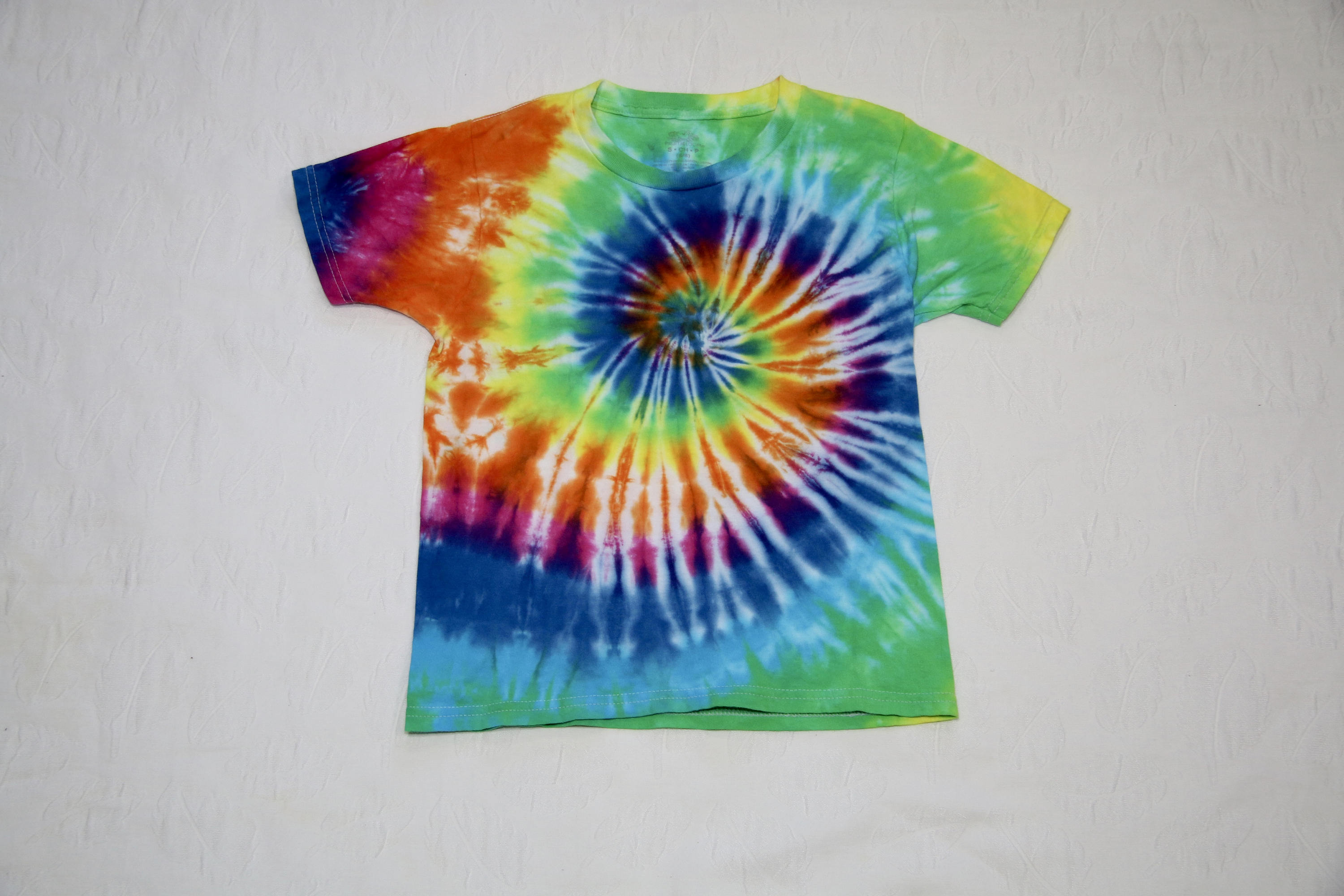 Rainbow Swirl Tie Dye Shirt Youth Tye Dye Shirt Gift for Etsy