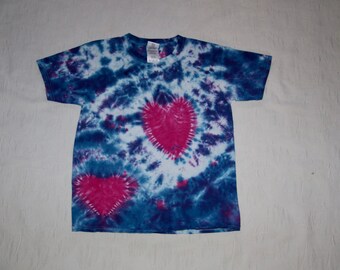 Adult Neon Rainbow Tie-Dye Tee - 100% Cotton, Swirl Pattern, Made In USA, No Two Exactly Alike - View #10
