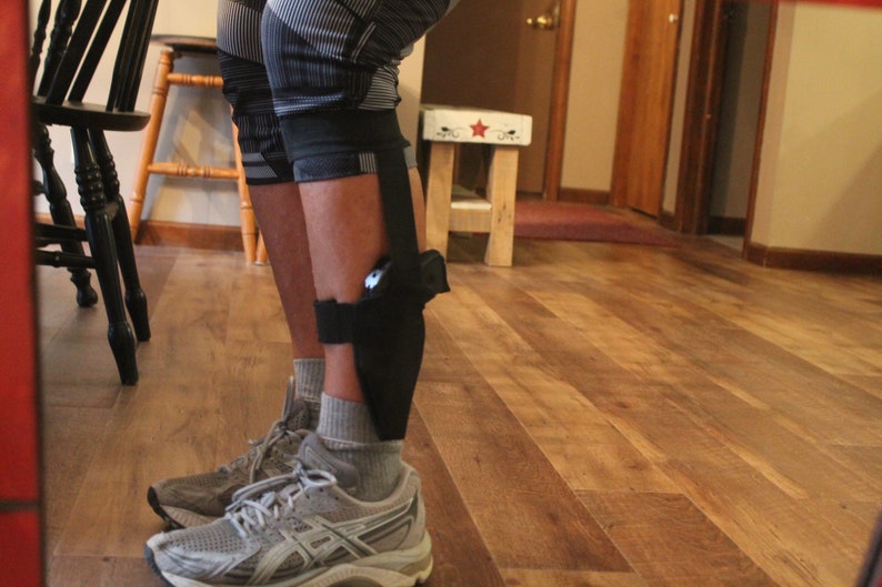 Shin holster gun holder lower leg holster comfortable shin
