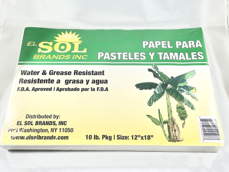 Papel Para Pasteles Y Tamales Puerto Rican Pasteles 10lb Etsy