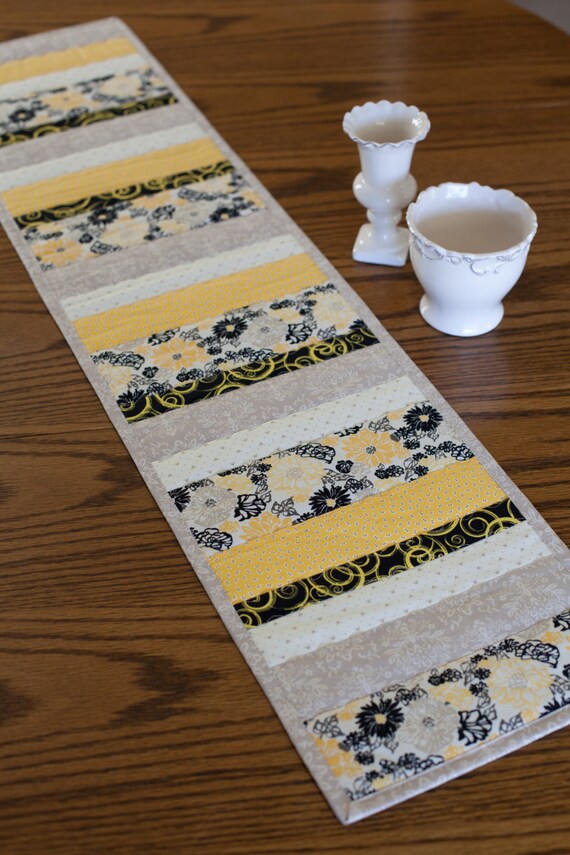 Quilted Table Runner Etsy