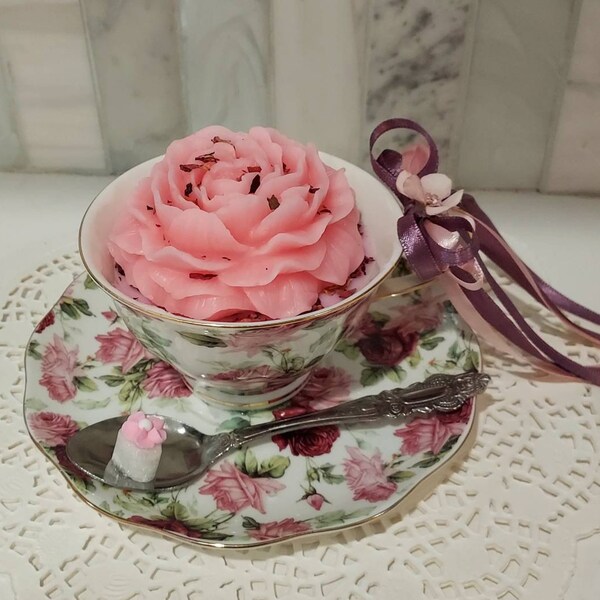 Teacup Candle Etsy