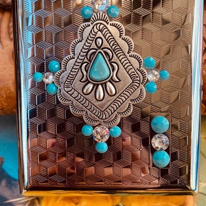 Titular de tarjeta de visita, estuche de tarjeta de visita, estuche de tarjeta de crédito, estuche de cigarrillo, idea de regalo occidental, billetera de estuche de tarjeta de identificación, regalo de oficina para ella