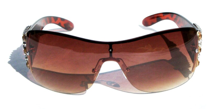 Rhinestone Cowgirl Bling Sunglasses Bling Bling Accessories Gift Ideas For Her Brown Sunglasses Cowgirl Sunglasses Western Sunglasses