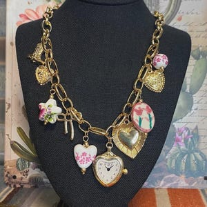 Western Charm Necklace, Southwestern Necklace, Charm Necklace, Boho charm necklace, cowgirl pendent necklace, western necklace, charms, boot