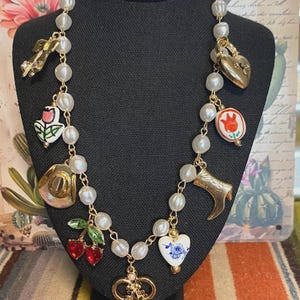 Western Charm Necklace, Southwestern Necklace, Charm Necklace, Boho charm necklace, cowgirl pendent necklace, western necklace, charms, boot