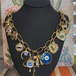 Western Charm Necklace, Southwestern Necklace, Charm Necklace, Boho charm necklace, cowgirl pendent necklace, western necklace, charms, Love