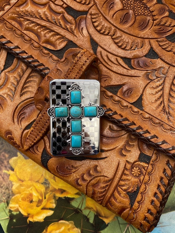 biker lighter, western lighter, flip lighter, cigarette lighter, Chrome  lighter, western accessories, cowgirl, western gift ideas for her