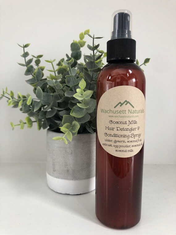 All Natural Hair Detangler Conditioning Spray Etsy