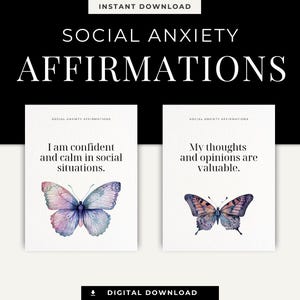 Affirmation Cards | Printable Motivational Quotes | Self-Care and Positivity Pack | Digital Mindfulness Gift | Positive Affirmations