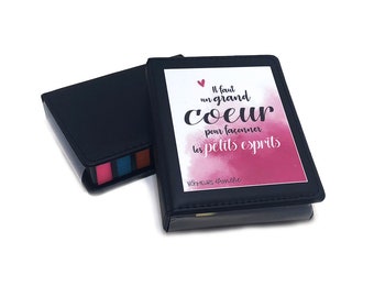 Ensemble notes adhésives post-it, Il faut un grand pour façonner les petits esprits, cadeau enseignant(e), Les Bonheurs d'Amélie