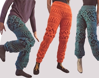 Crochet Pants Pattern - Lounge -