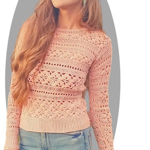 Crochet Pattern Lust Sweater image 3