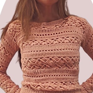 Crochet Pattern Lust Sweater image 4