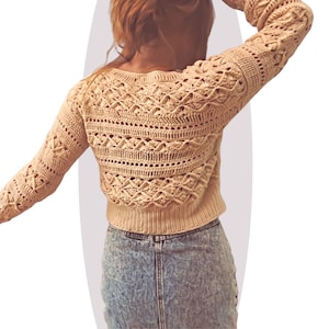 Crochet Sweater Pattern Lust image 6