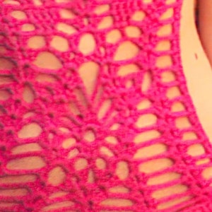 Crochet Monokini Pattern Geode Swimwear image 7