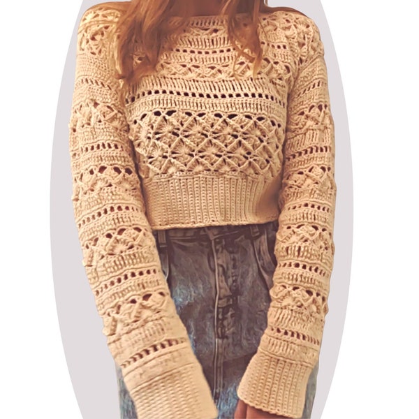 Crochet Sweater Pattern - Lust