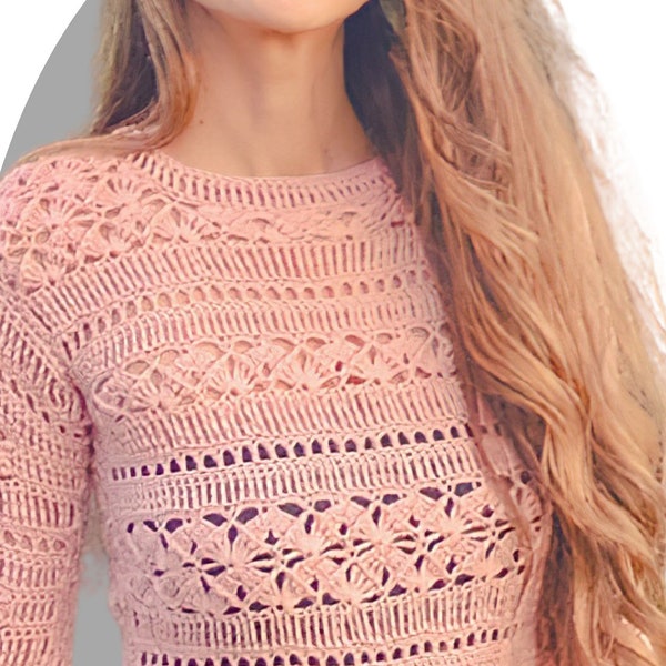 Crochet Pattern - Lust - Sweater