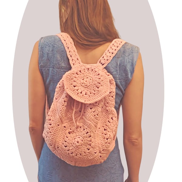 Crochet Backpack Pattern - Wanderlust - Easy Purse