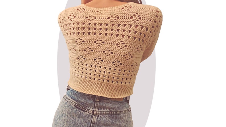 Crochet Pattern Sweater Utopia image 5