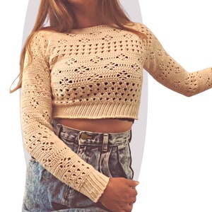 Crochet Pattern Sweater Utopia image 3