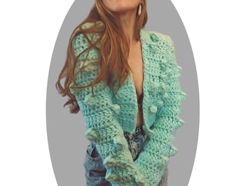 Crochet Jacket Pattern - Stars -