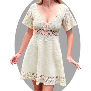Crochet Pattern Synthesis Sun Dress image 1
