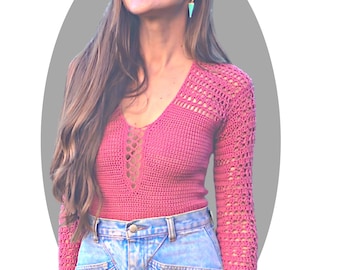 Crochet Pattern Sweater -Beyond-