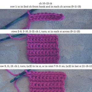Crochet Monokini Pattern Geode Swimwear image 8